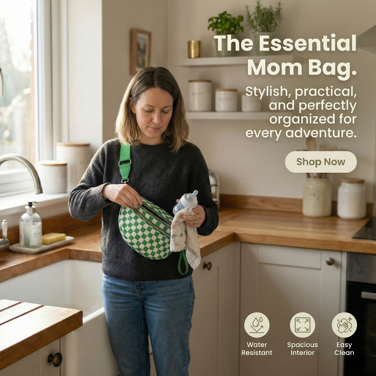 SmartCarry Mum Crossbody Bag | Family Favourite