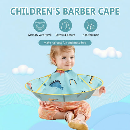 Foldable Kids Haircut Cape for Kids