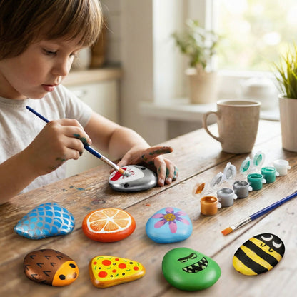 Creative Glow in the Dark Rock Painting Kit