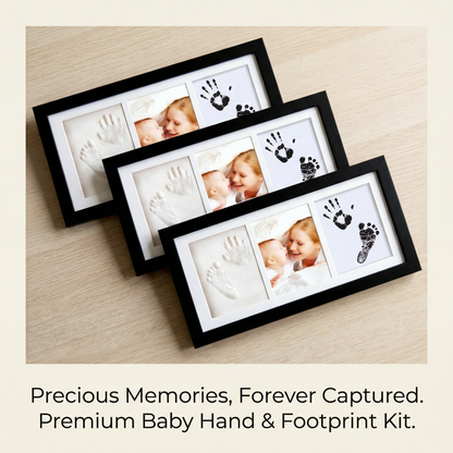 Baby Hand and Footprint Keepsake Frame for Everyday Baby Care