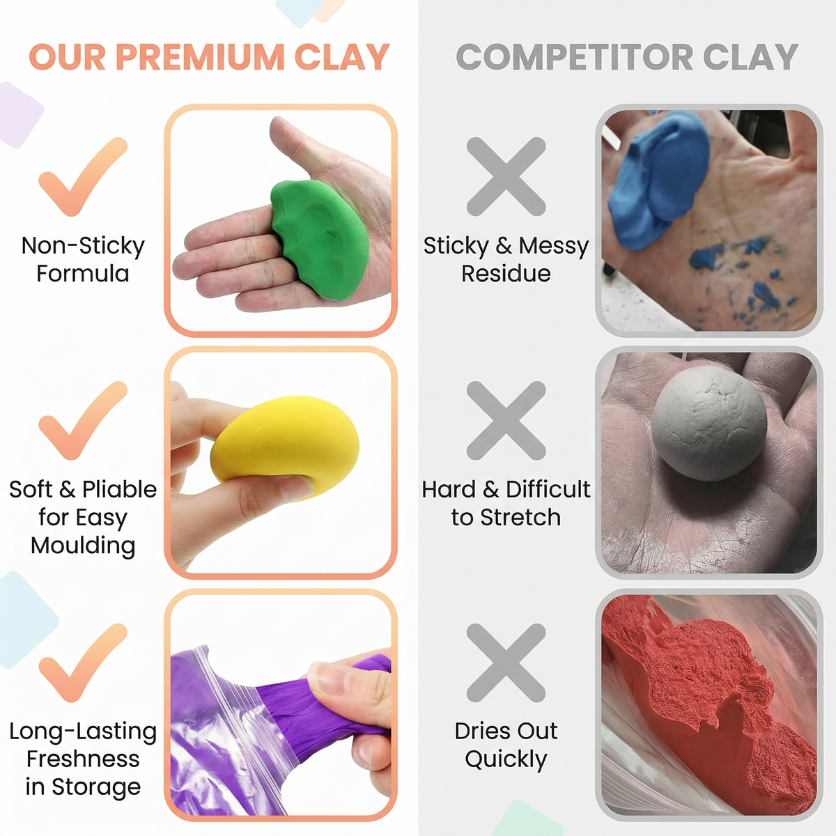 Air Dry Clay Animal Modelling Set | Family Favourite