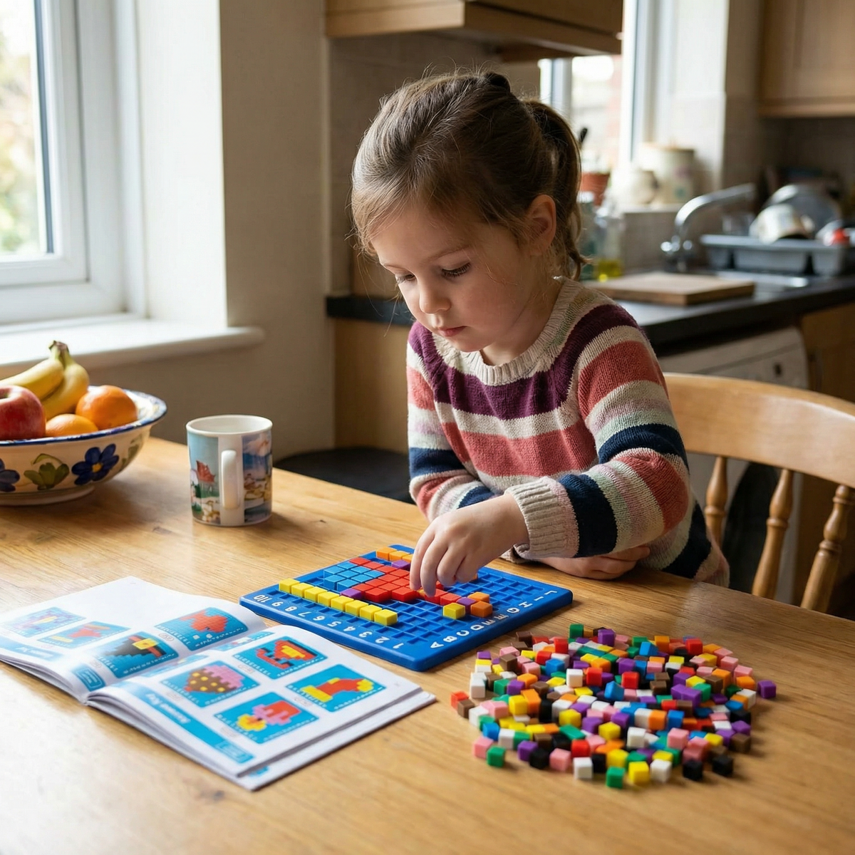 Interactive 3D Pixel Art Puzzle Cube Set