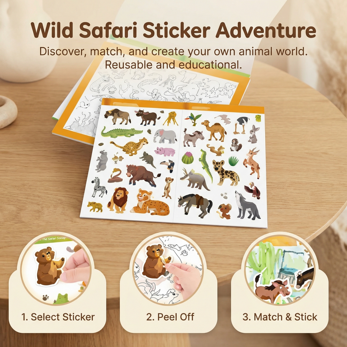 Creative Seek and Find Sticker Colouring Book