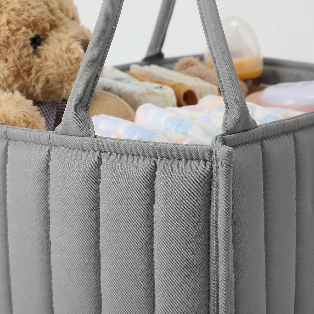 Woven Baby Storage Basket for Everyday Baby Care