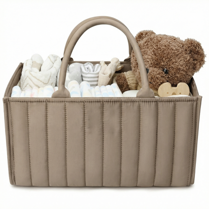 Woven Baby Storage Basket for Everyday Baby Care