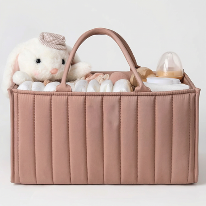 Woven Baby Storage Basket for Everyday Baby Care
