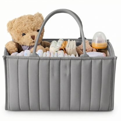 Woven Baby Storage Basket for Everyday Baby Care