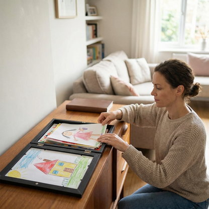 Kids Artwork Storage Frame for Kids