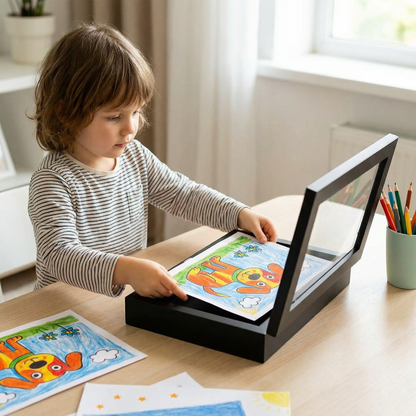 Kids Artwork Storage Frame for Kids