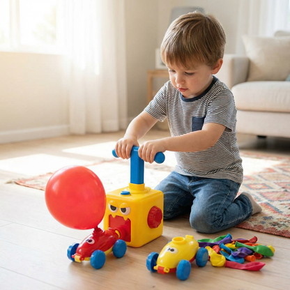 Interactive Balloon Launch Racing Car Toy