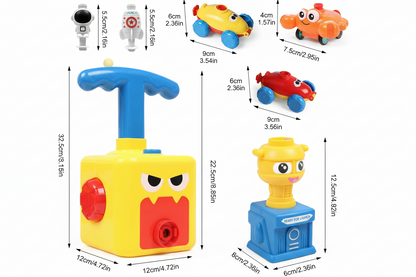 Interactive Balloon Launch Racing Car Toy