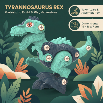 Dinosaur Construction Screw Building Set | Family Favourite