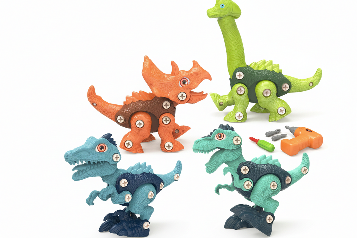Dinosaur Construction Screw Building Set | Family Favourite