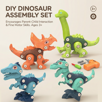 Dinosaur Construction Screw Building Set | Family Favourite
