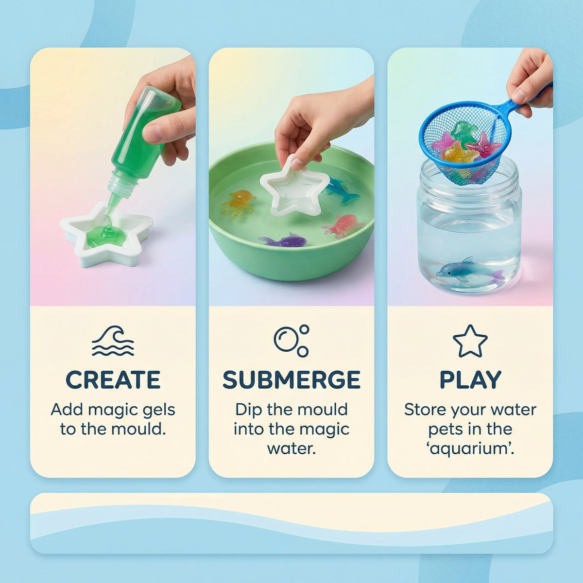 Magic Water Gel 3D Animal Creation Kit | Family Favourite