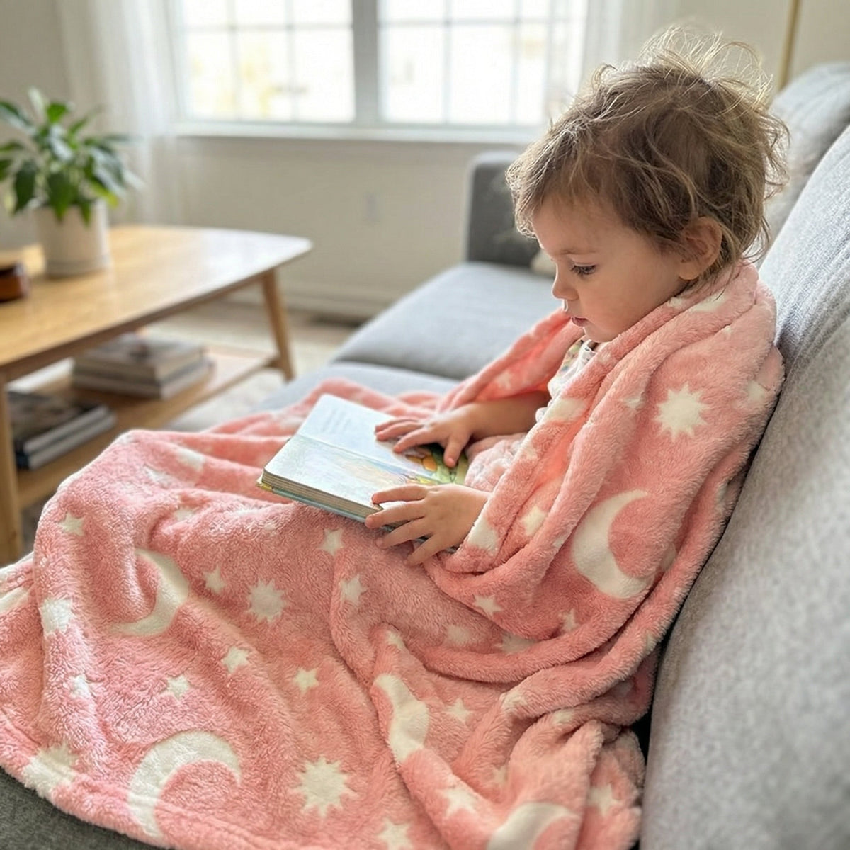 Glow in the Dark Star Cuddle Blanket | Family Favourite