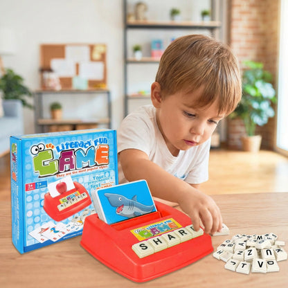 Interactive Early Learning Spelling Board Game for Children