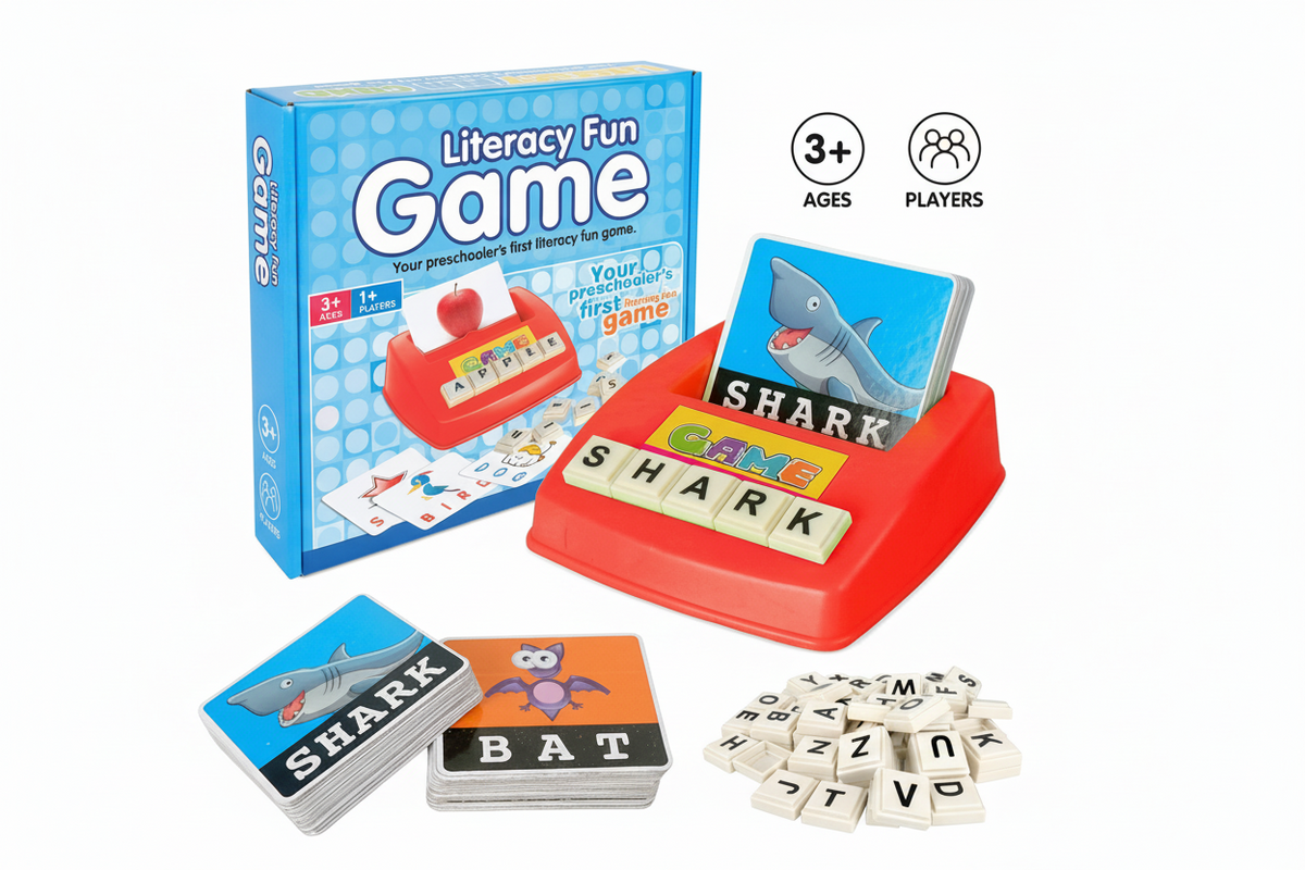 Interactive Early Learning Spelling Board Game for Children