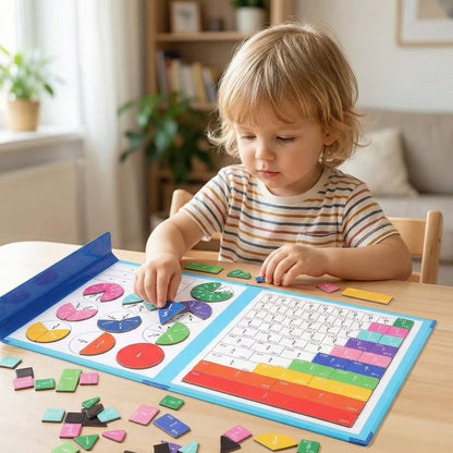 Interactive Magnetic Fractions Learning Set