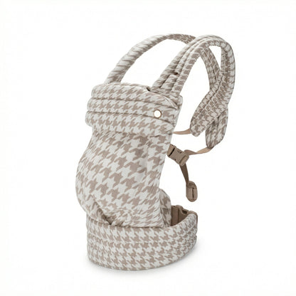 Ergonomic Checkered Baby Carrier for Everyday Baby Care