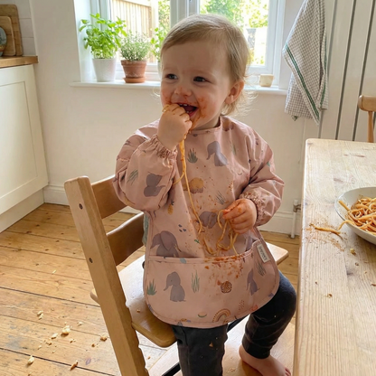 Toddler Full Coverage Feeding Bib - Waterproof | Family Favourite