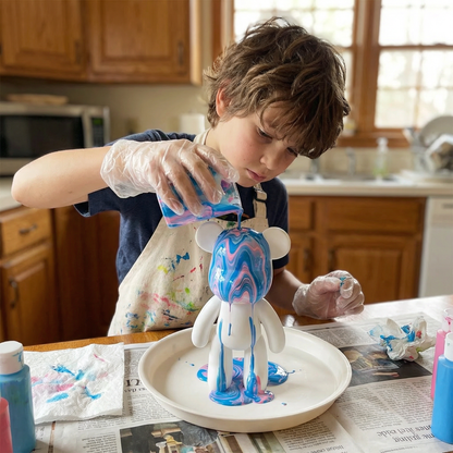 Creative DIY Bear Painting Kit for Kids