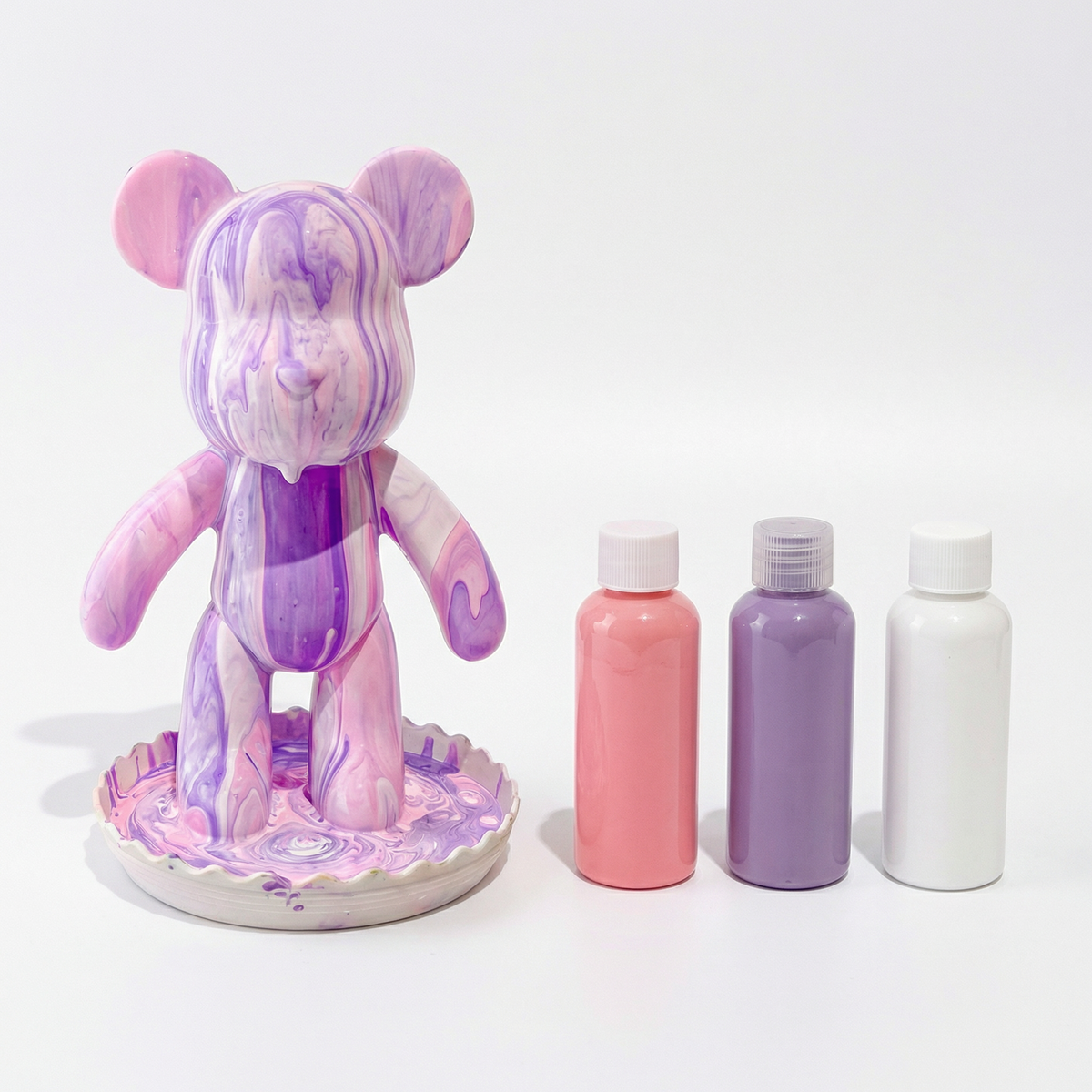 Creative DIY Bear Painting Kit for Kids