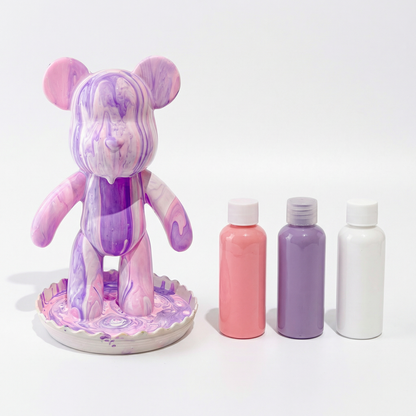 Creative DIY Bear Painting Kit for Kids