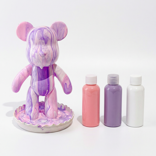 Creative DIY Bear Painting Kit for Kids