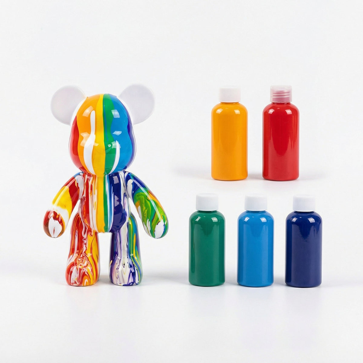 Creative DIY Bear Painting Kit for Kids