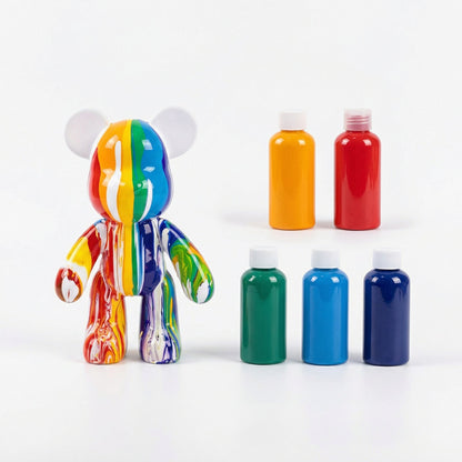 Creative DIY Bear Painting Kit for Kids