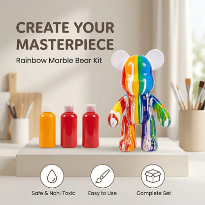 Creative DIY Bear Painting Kit for Kids