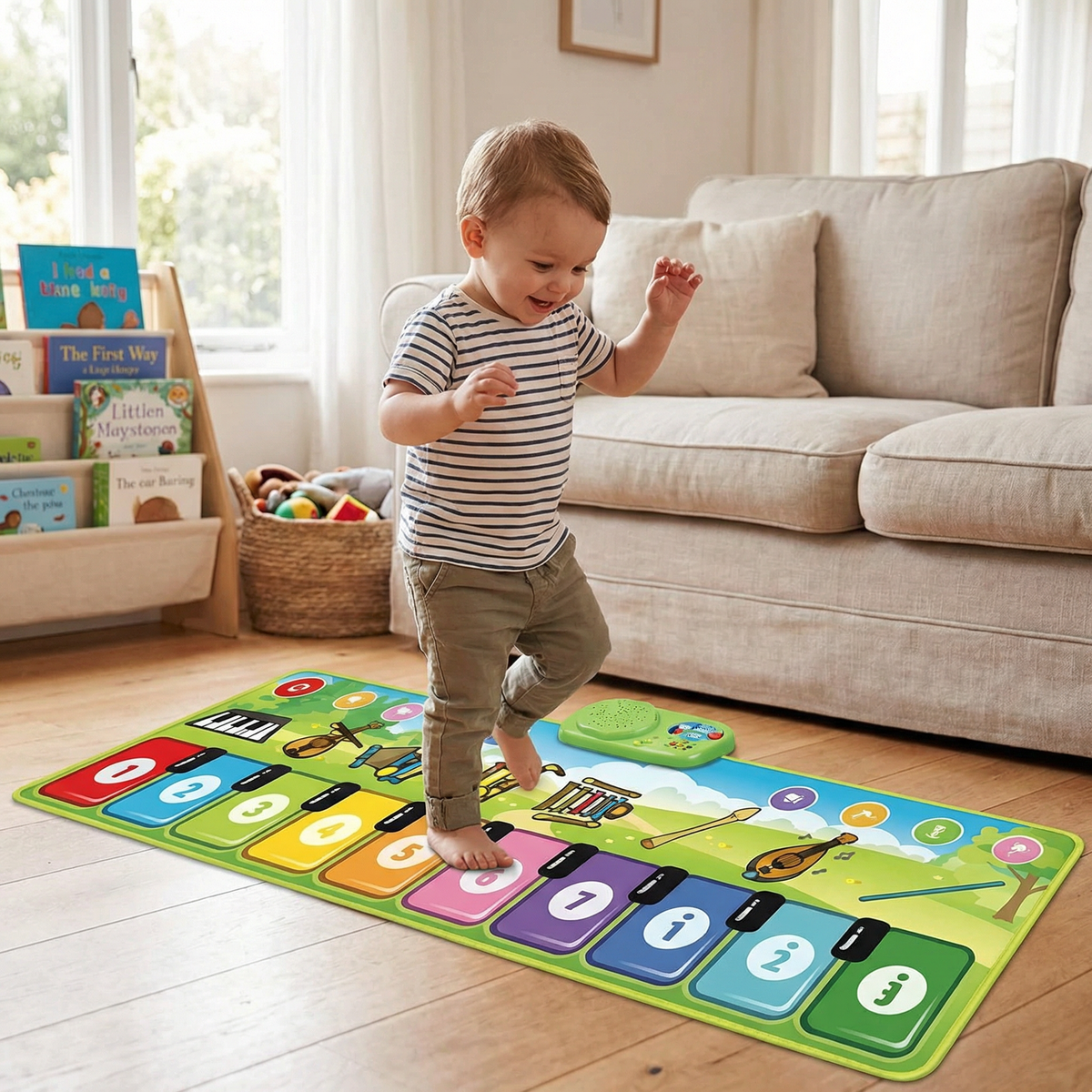 Interactive Musical Dance Piano Mat for Kids