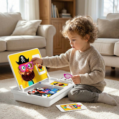 Interactive Magnetic Learning Puzzle Set for Kids