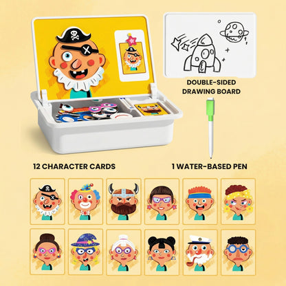 Interactive Magnetic Learning Puzzle Set for Kids