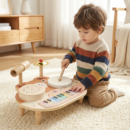 5 in 1 Montessori Musical Activity Table | Family Favourite