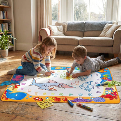 Creative Magic Water Drawing Mat for Kids