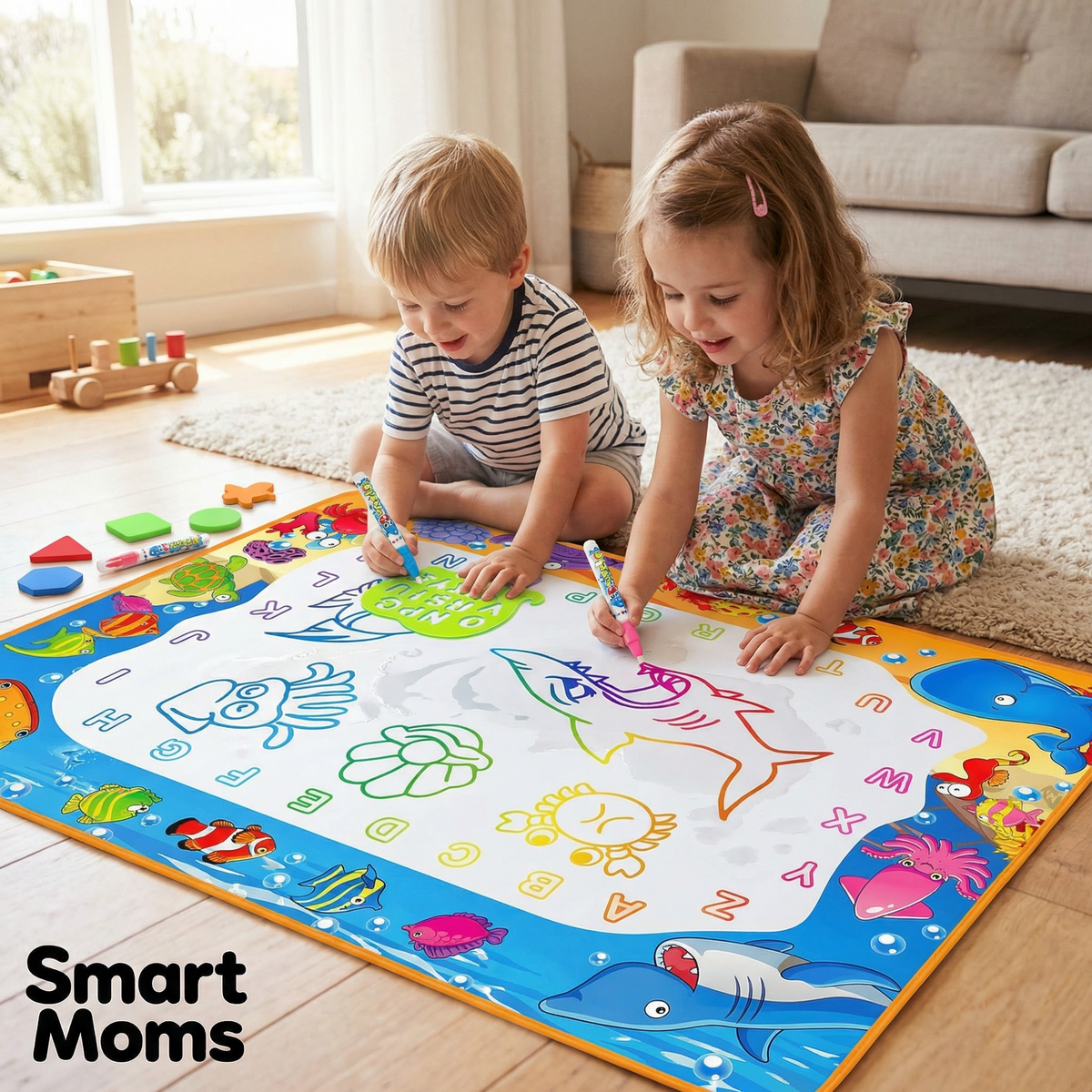 Creative Magic Water Drawing Mat for Kids
