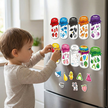 Interactive Magnetic Fridge Learning Magnets for Children