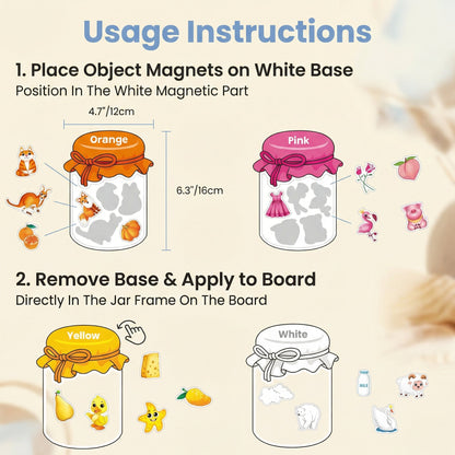 Interactive Magnetic Fridge Learning Magnets for Children