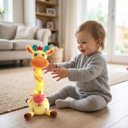 Interactive Dancing Musical Giraffe Toy for Toddlers