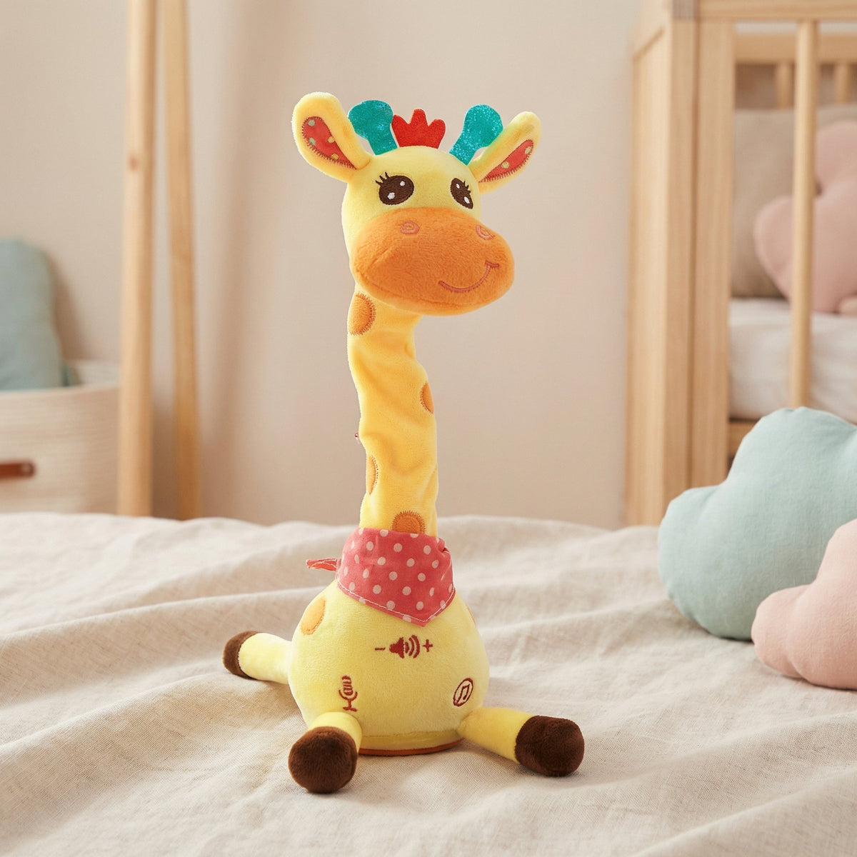 Interactive Dancing Musical Giraffe Toy for Toddlers