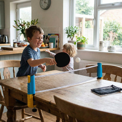 Portable Clip On Table Tennis Net | Family Favourite