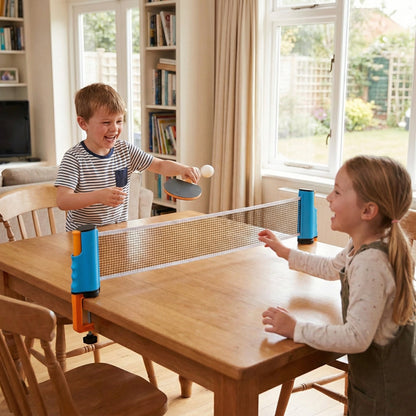 Portable Clip On Table Tennis Net | Family Favourite