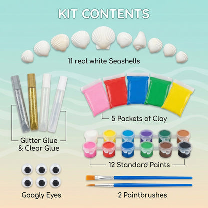 Creative Sea Shell Painting Craft Kit for Kids