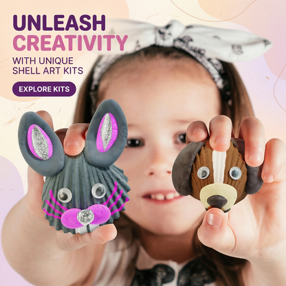 Creative Sea Shell Painting Craft Kit for Kids
