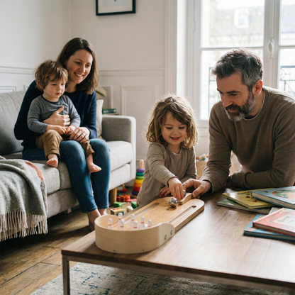 Interactive Mini Tabletop Bowling Game for Family Fun