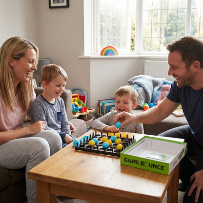 Interactive Bounce Ball Table Game for Family Fun