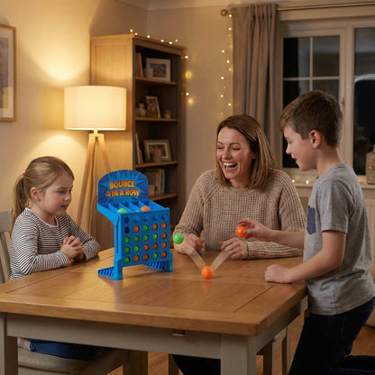 Interactive Bounce 4 in a Row Table Game