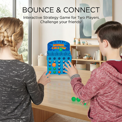 Interactive Bounce 4 in a Row Table Game
